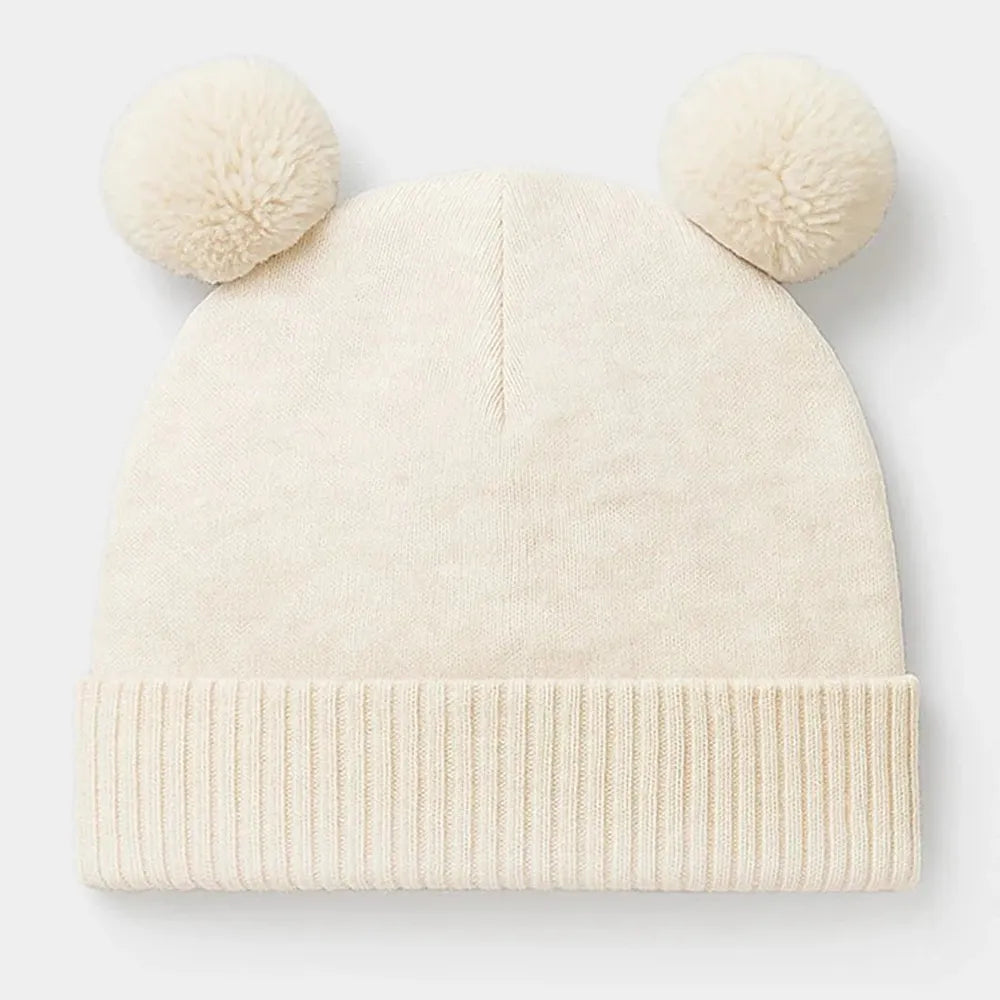 Mi Arcus Rib Knit Cap & Mitten Set