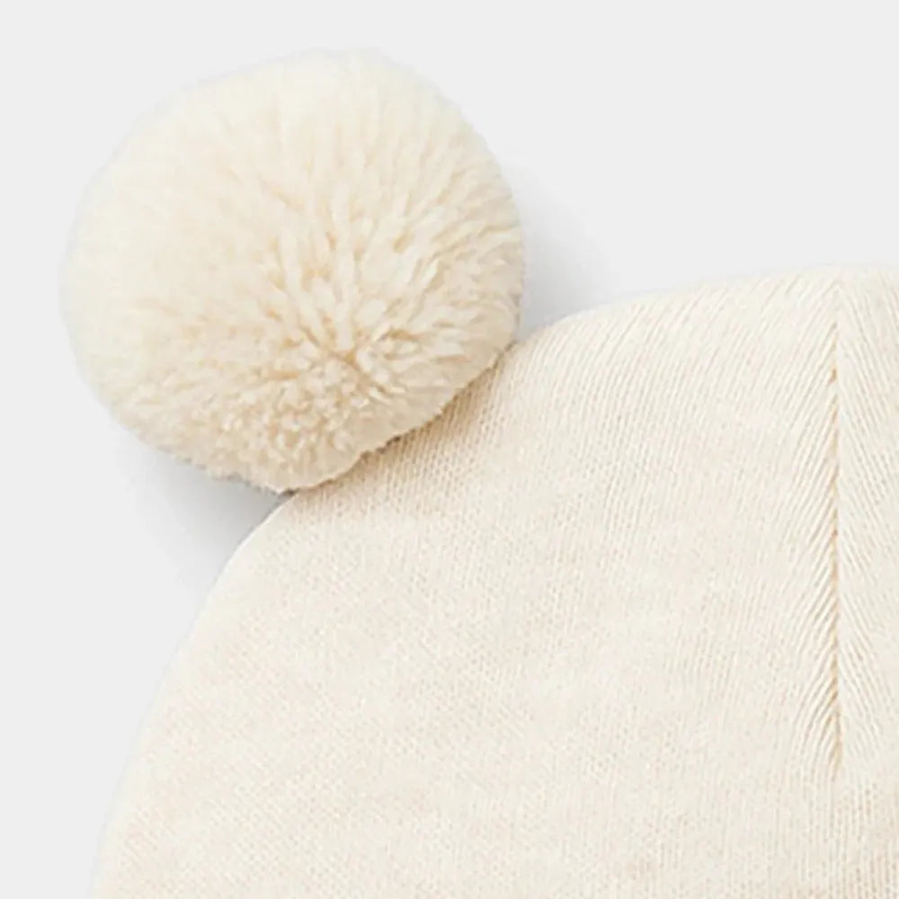 Mi Arcus Rib Knit Cap & Mitten Set