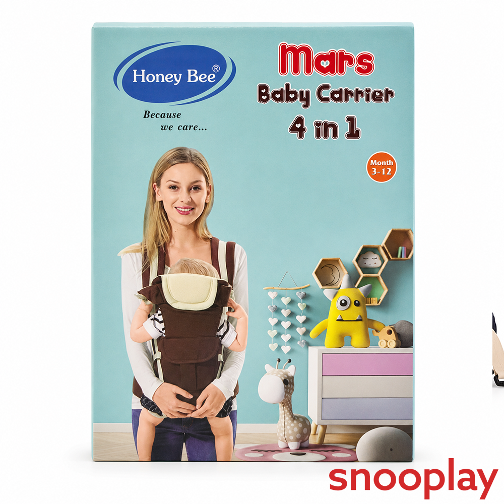 Honey Bee 4-in-1 Baby Carrier (3-12 Months)