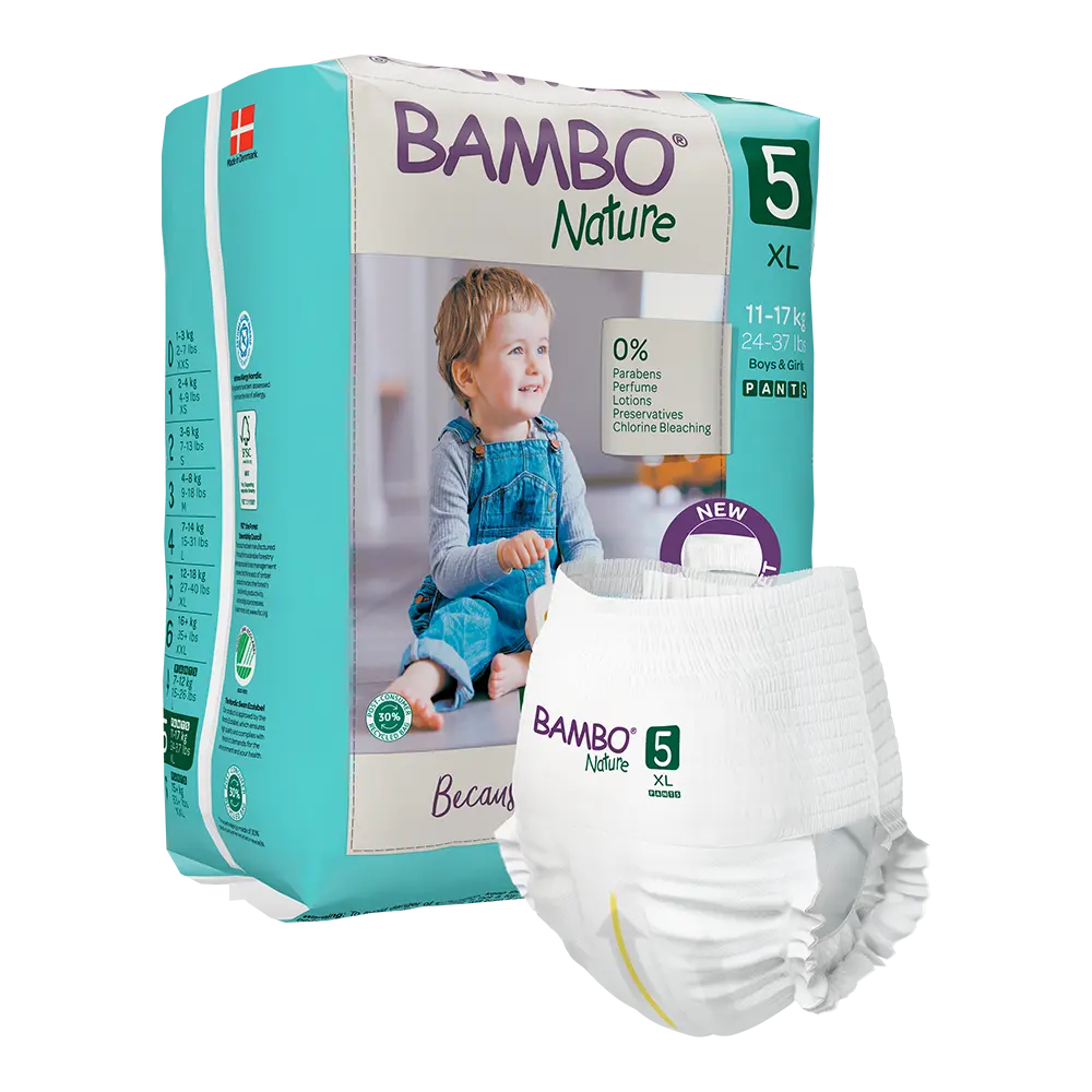 Bambo Nature (5-XL) Pants | 19 Pants | 11-17 Kg | 24-37 lbs