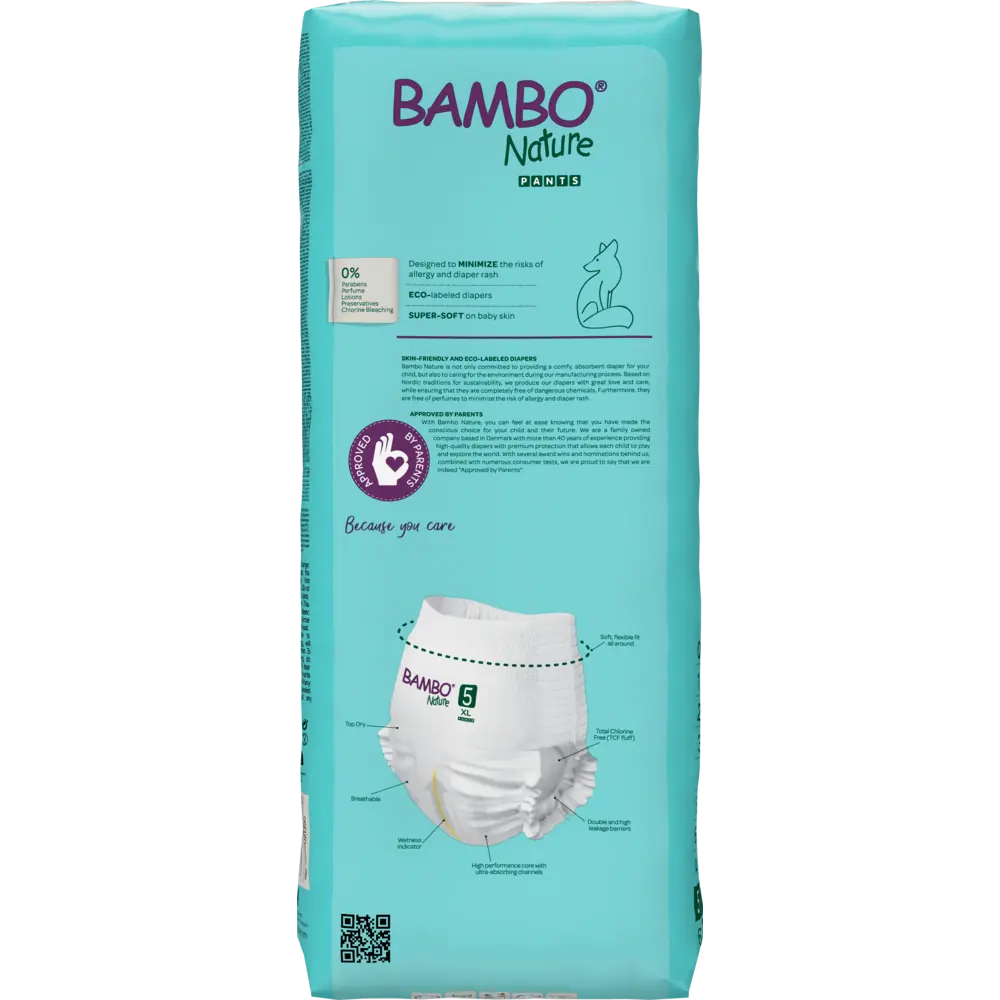 Bambo Nature (5-XL) Pants | 38 Pants | 11-17 Kg | 24-37 lbs