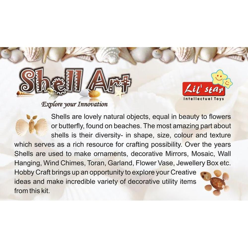 Lil' Star Shell Art Photo Frame - DIY Art Kit (8-12 Years)