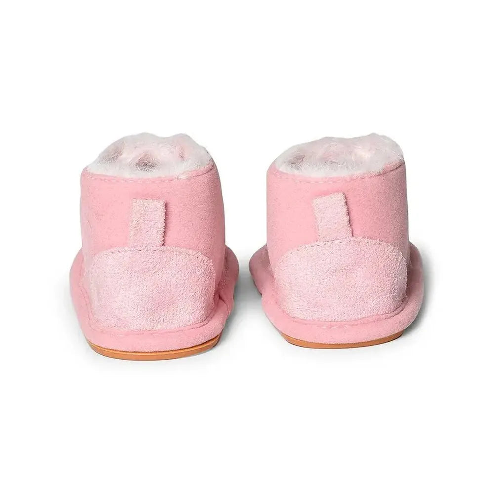 Mi Arcus Rabbit Fur baby Pink Shoe