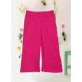 Saka Designs Ethnic Girls Pink Flare Pants