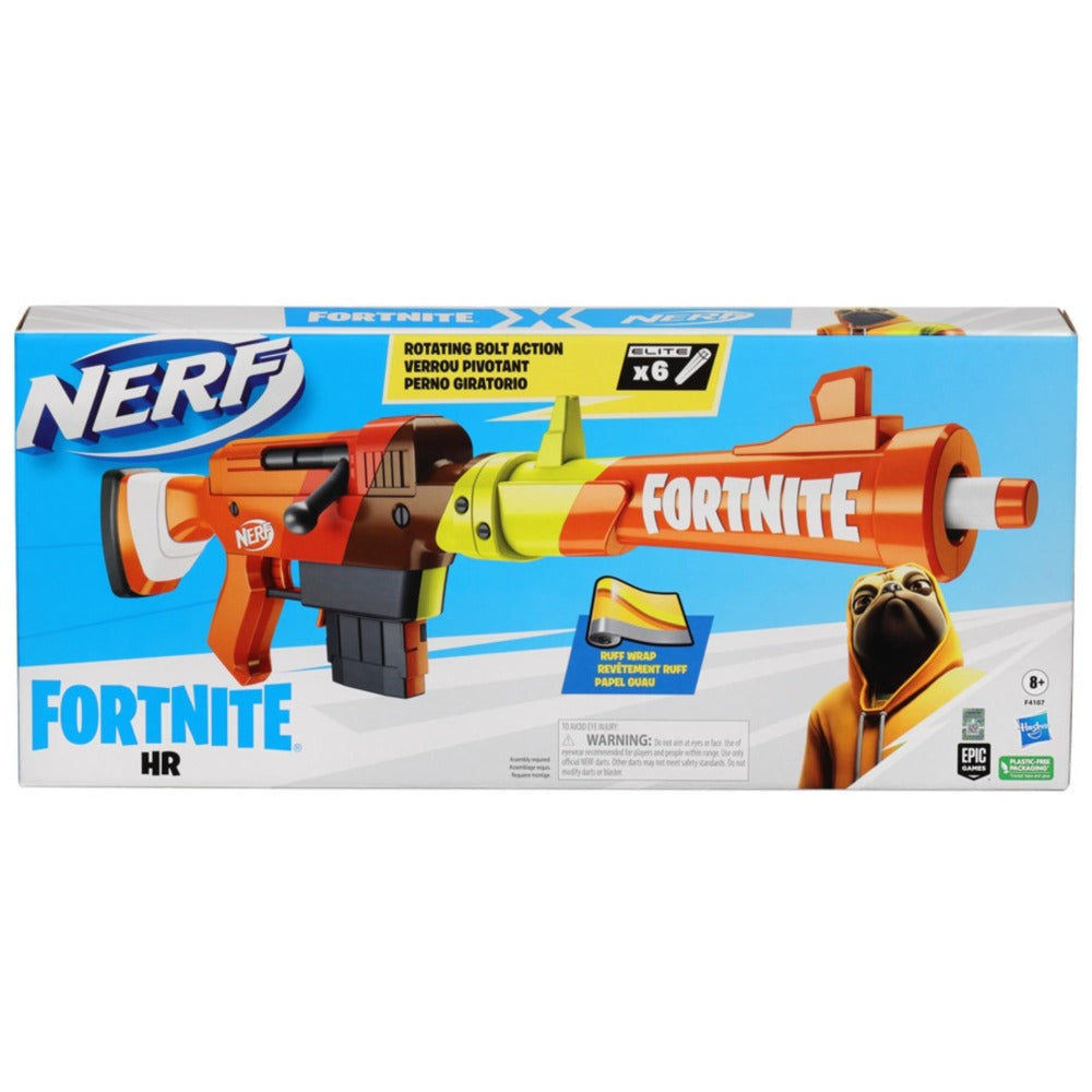 Original Nerf Fortnite HR Dart Blaster with 6 Darts (8-12 Years)