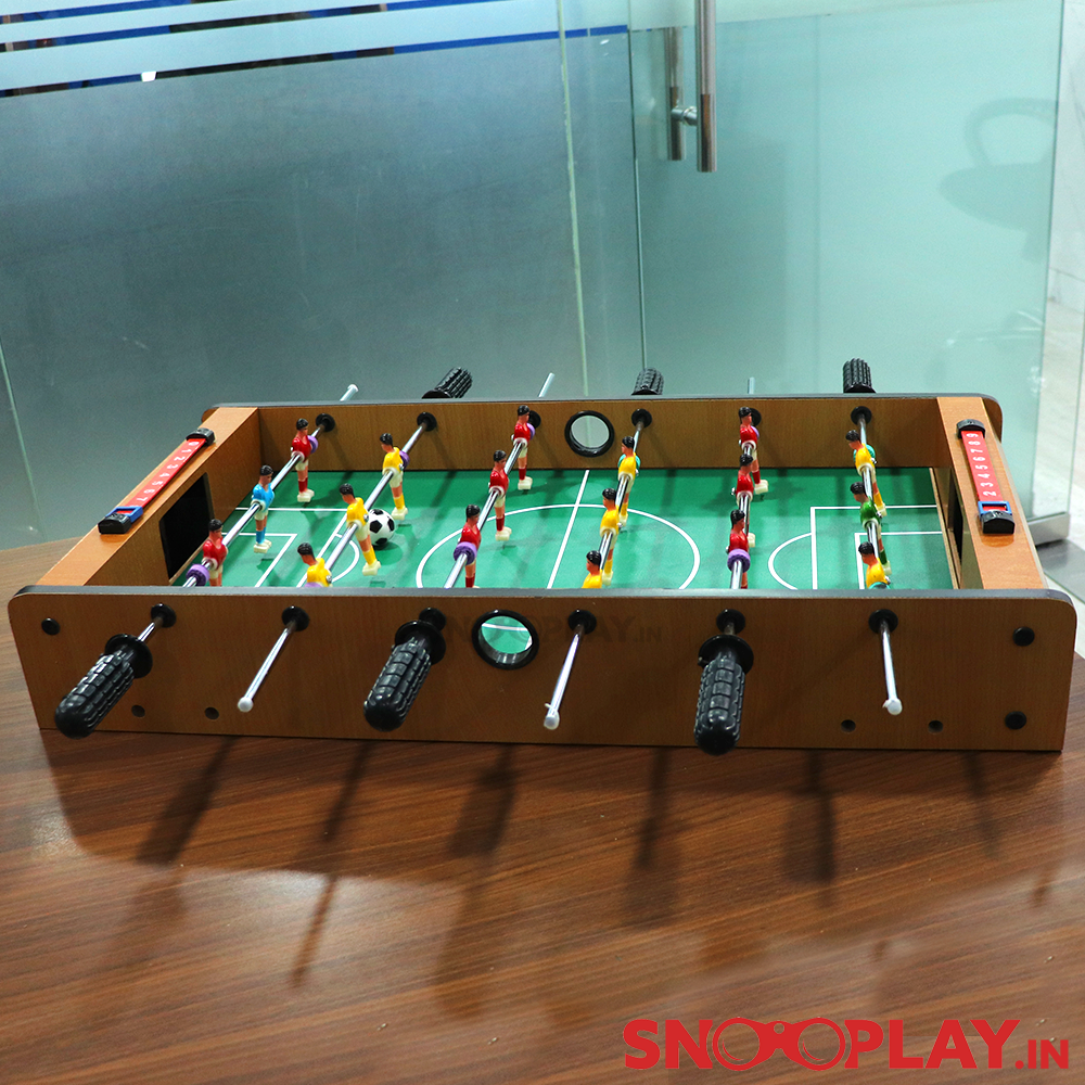 Tabletop Foosball Game Big with Legs (5 Years till Grown Ups) | Assorted Designs & Colors