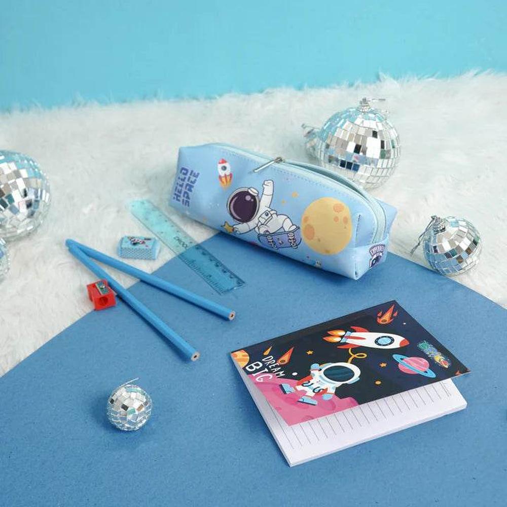 Ilearnngrow 11-in-1 Space Stationery Set - School & Art Supplies Kit