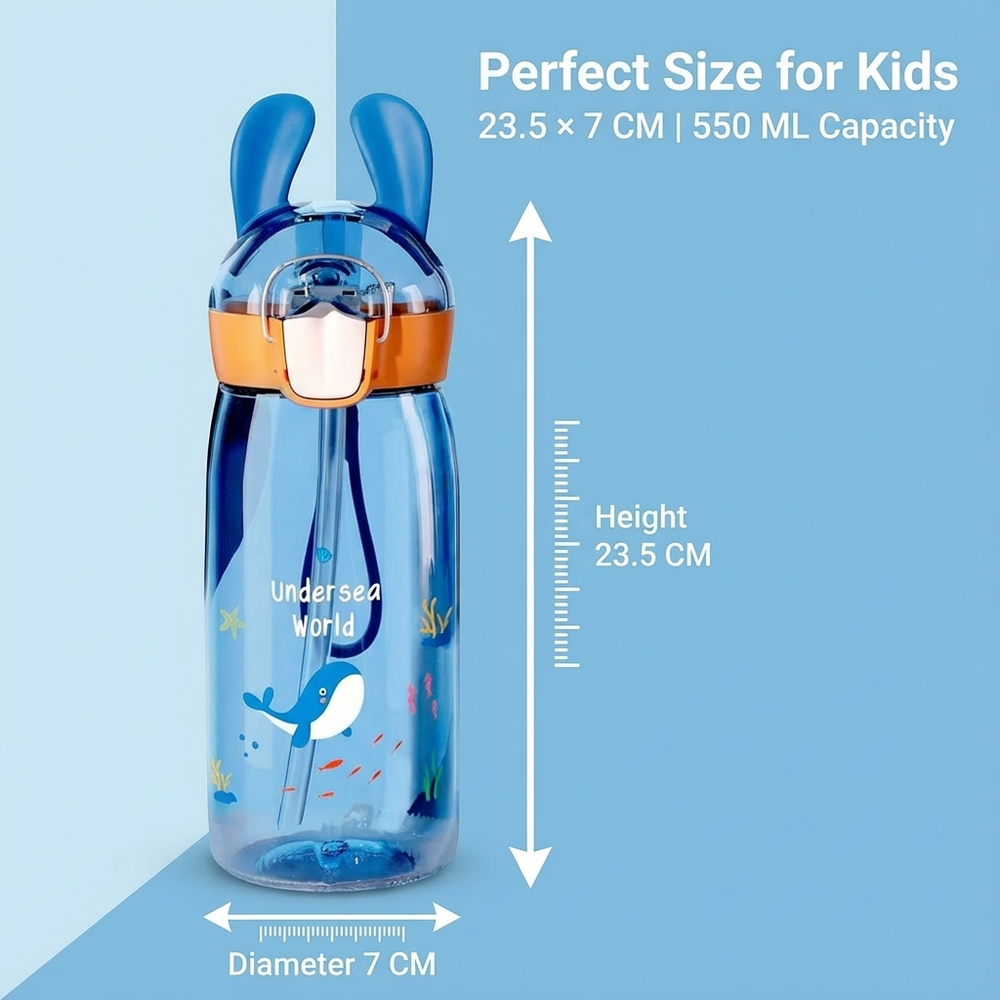 FunBlast Under Sea World Water Bottle -550ml