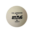 Stag Global Set of 6 Table Tennis Training Balls | 1 Star (9 Years till Grown Ups) | White
