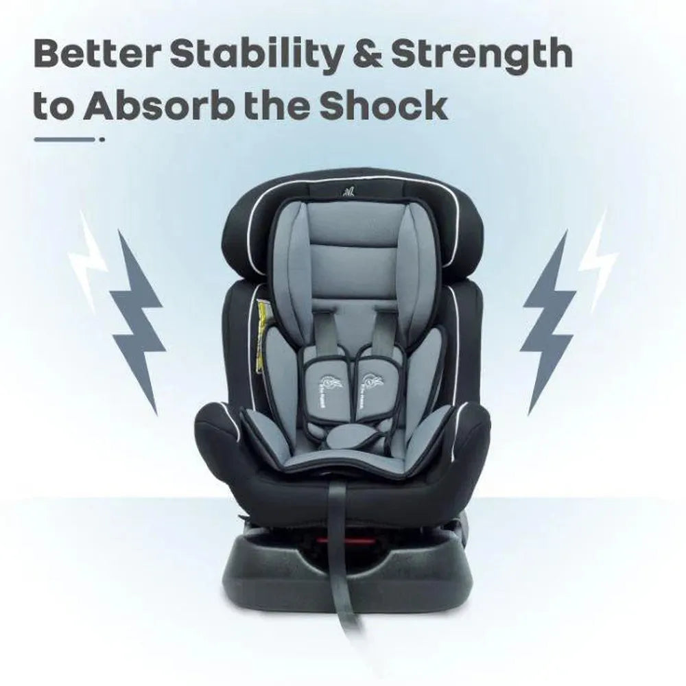 R for Rabbit Grand Baby Car Seat (Jack N Jill) - 3 Position Recline, 5-Point Safety Harness, Washable Seat Cushion