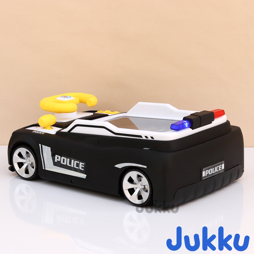 Jukku Little Driver Game with Rotating Steering Wheel | Horn, Headlight, Light & Sound (4-9 Years)