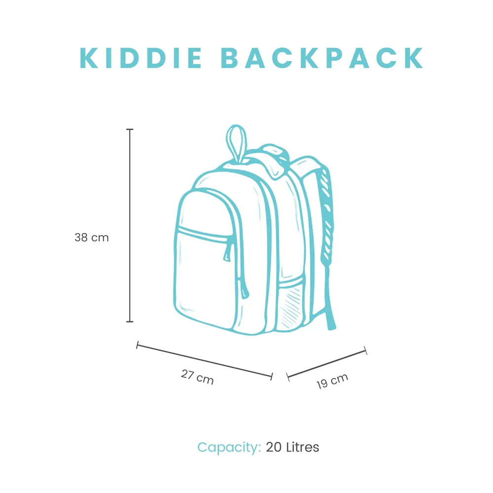 Genie OMG 20L Backpack for Kids - Pink