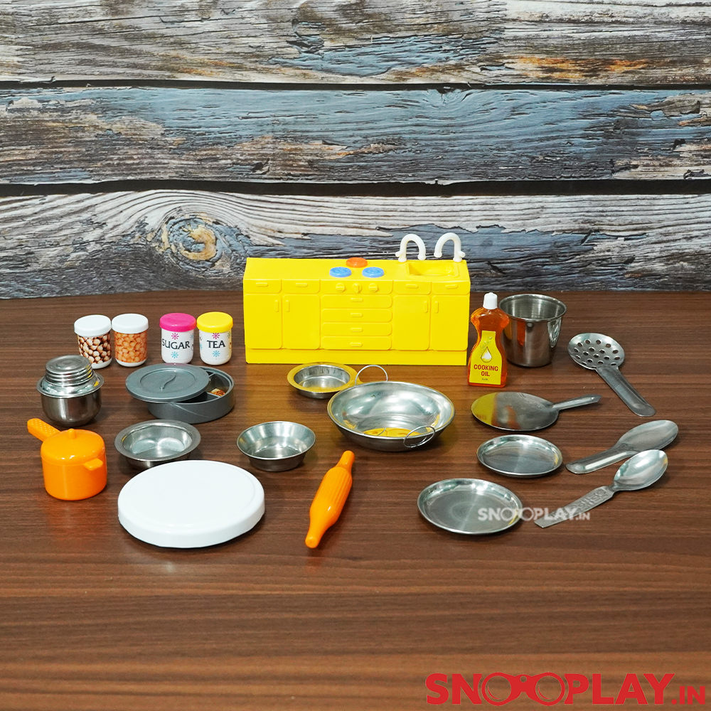 Sweet Kitchen Set For Kids Pretend Playset (3-5 Years)