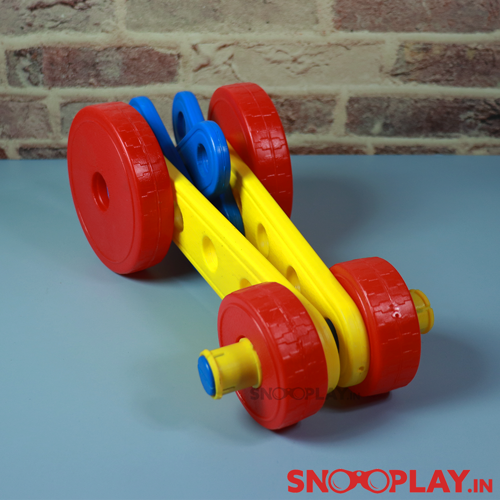 Girnar Little Engineer Building Blocks Bucket (2-6 Years)