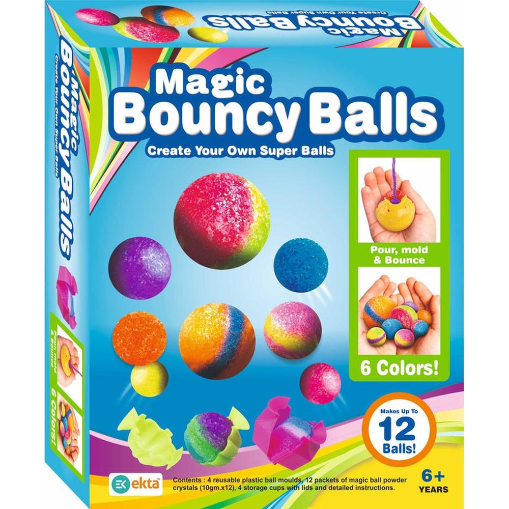 Ekta Magic Bouncy Balls - Create Your Own Upto 12 Super Balls (8-13 Years)