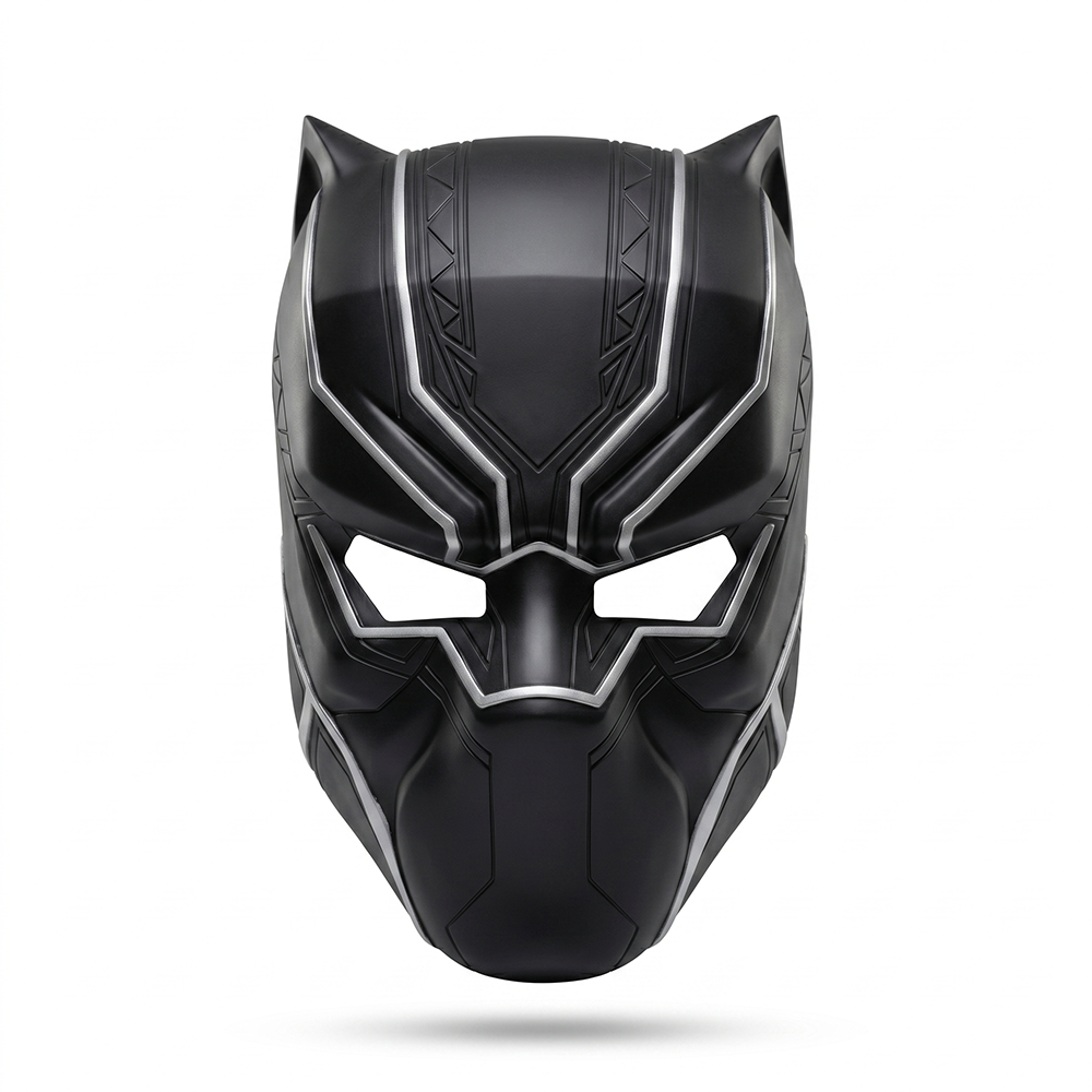 ZD Toys Original Marvel Theme Black Panther Role Play Mask (6-12 Years)