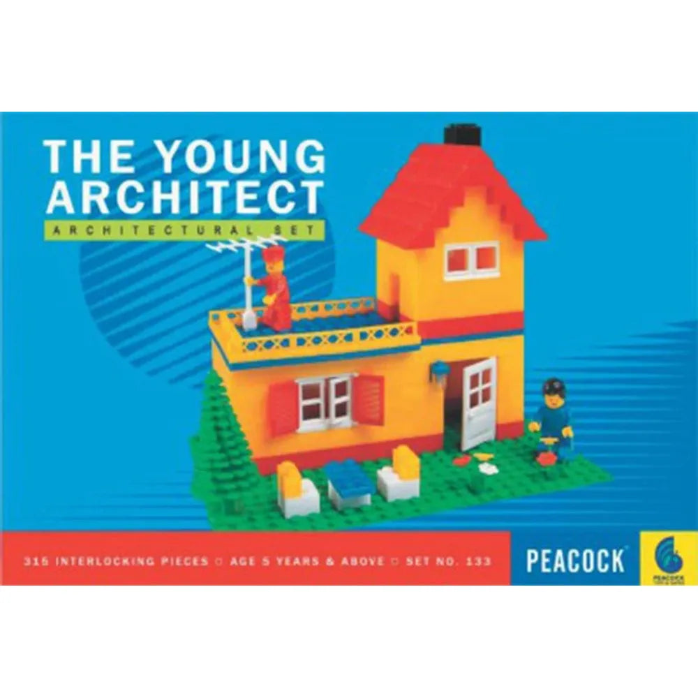 Peacock Toys & Games The Young Architect – Architectural Set (315 Pieces)