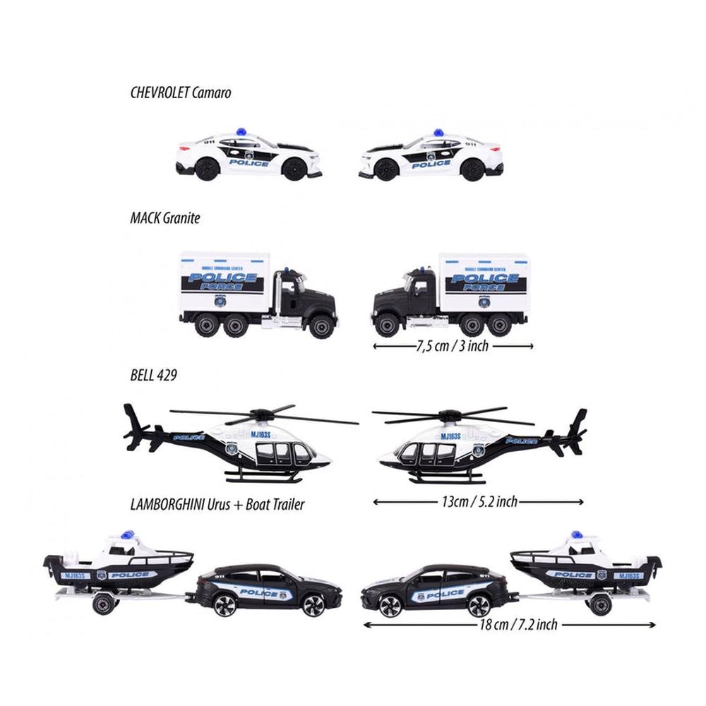 Licensed Majorette Police Force Gift Pack