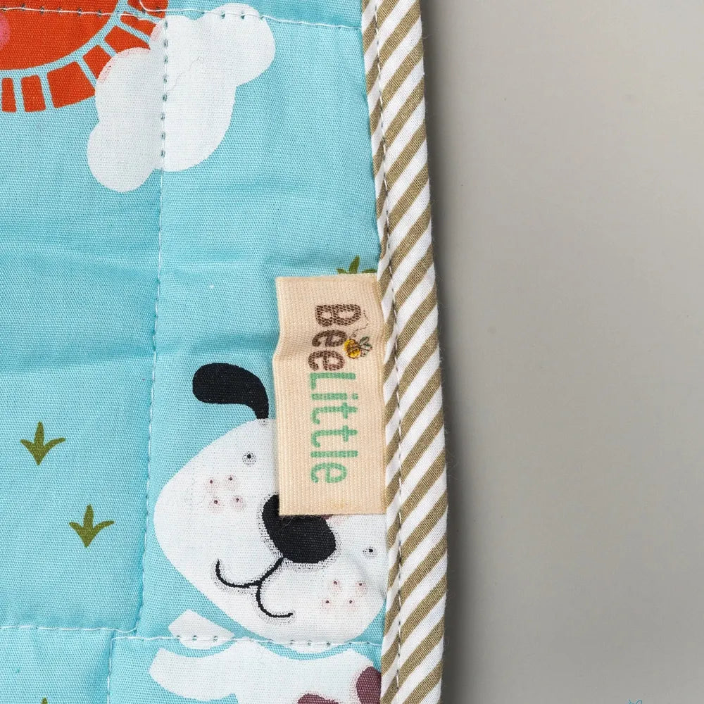 Beelittle Farm Frenzy Organic Cotton Changing Mat
