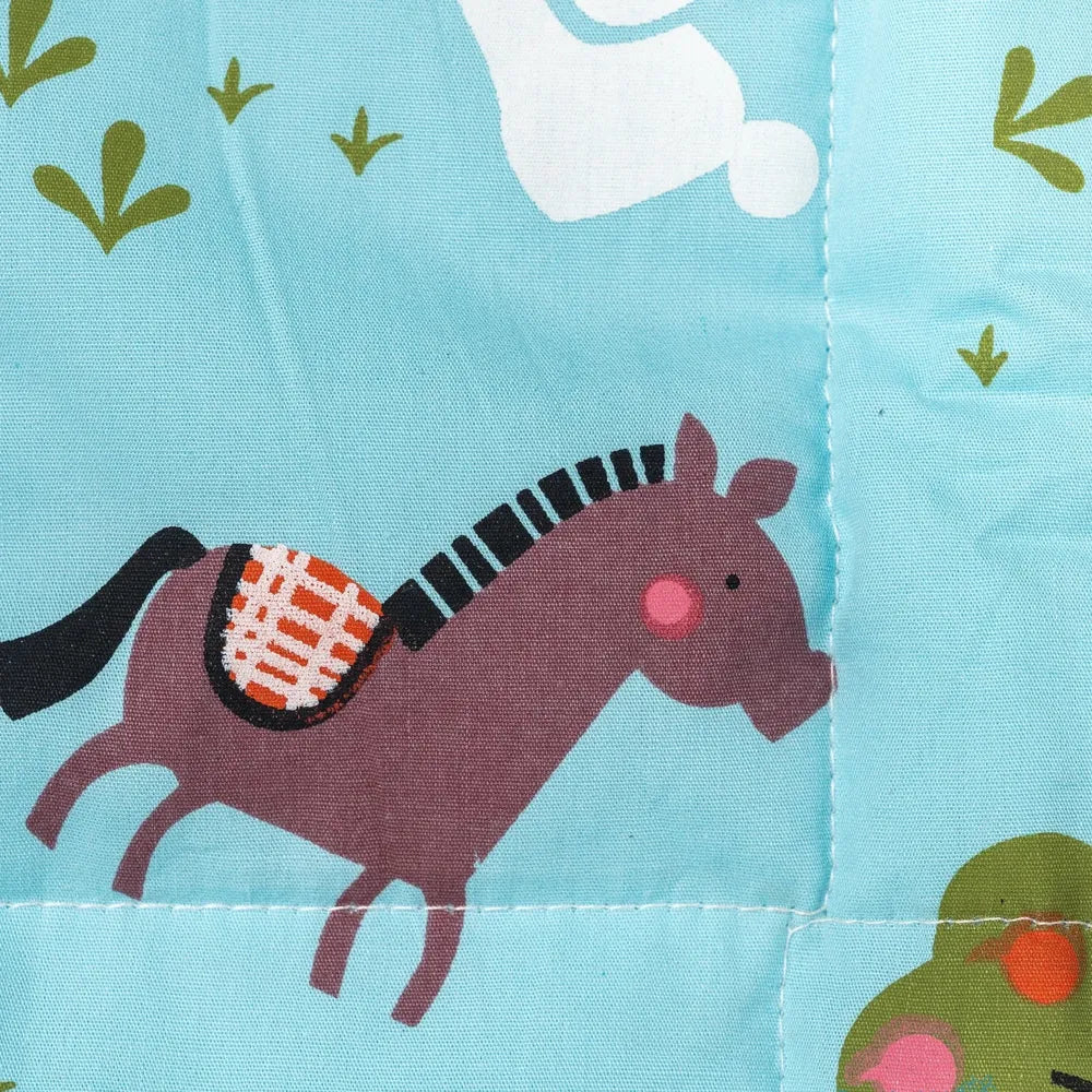 Beelittle Farm Frenzy Organic Cotton Changing Mat