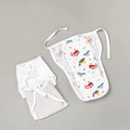 Beelittle 3-Pack Organic Stuffed Muslin Nappy Set