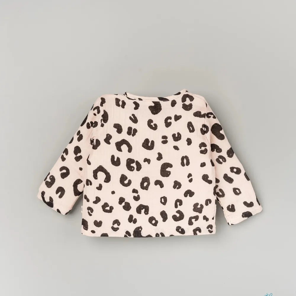Beelittle Leopard Luxe 2-Piece Crinkled Set