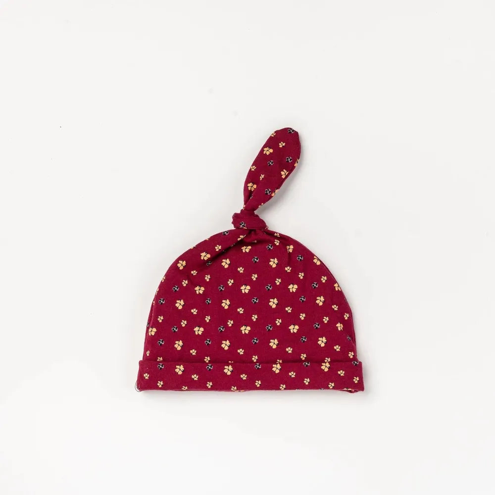 Beelittle Frog & Friends Cotton Cap, Mittens and Booties (0-6 Months)