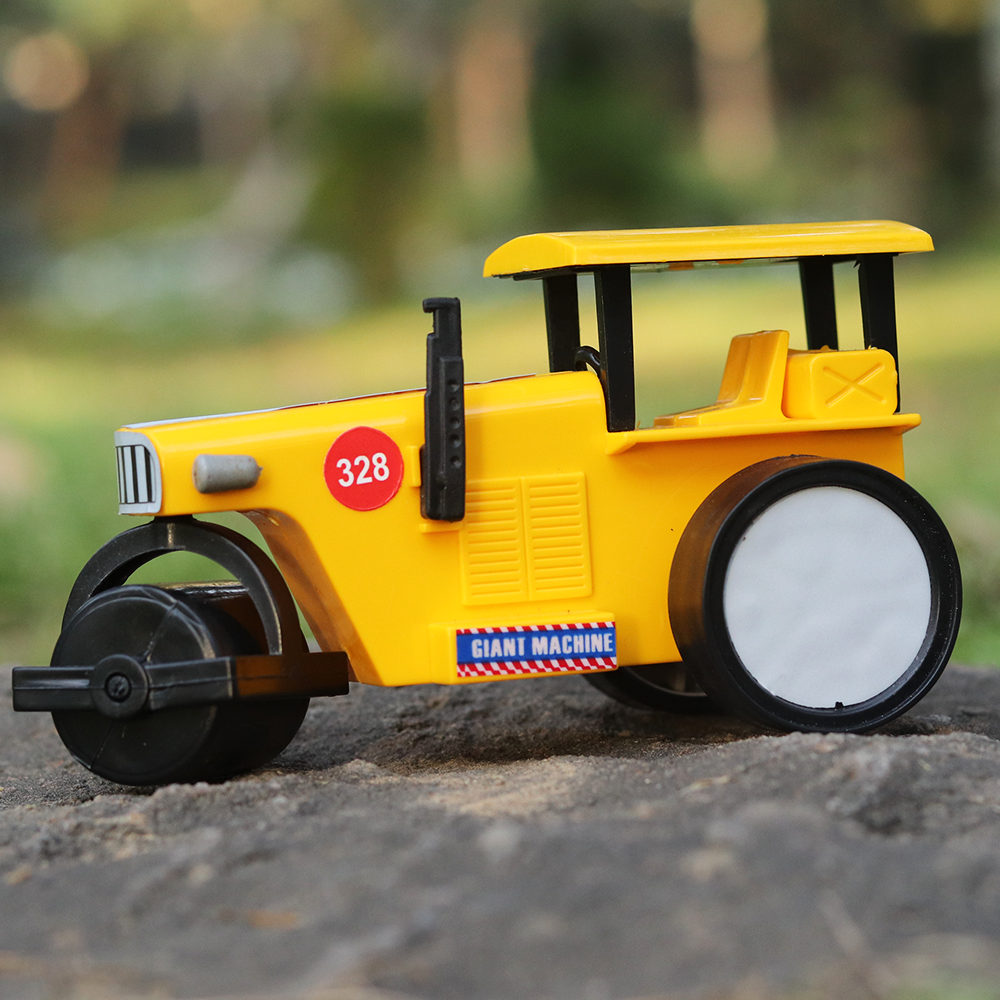 Road Roller Pullback Toy Truck (1-4 Years) | Assorted Colors