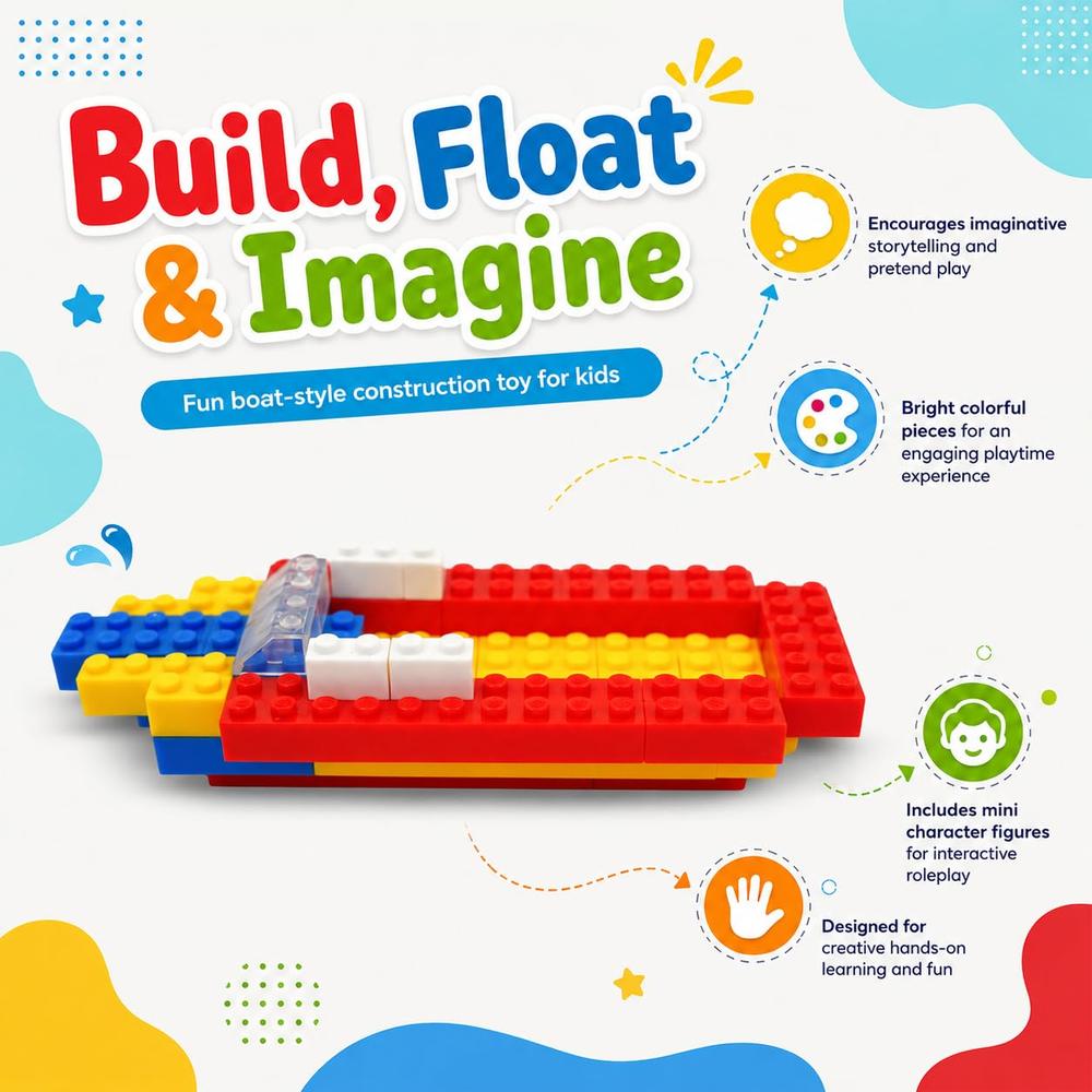 Peacock Toys & Games 190 Pieces Aquamech Marine & Beach Set