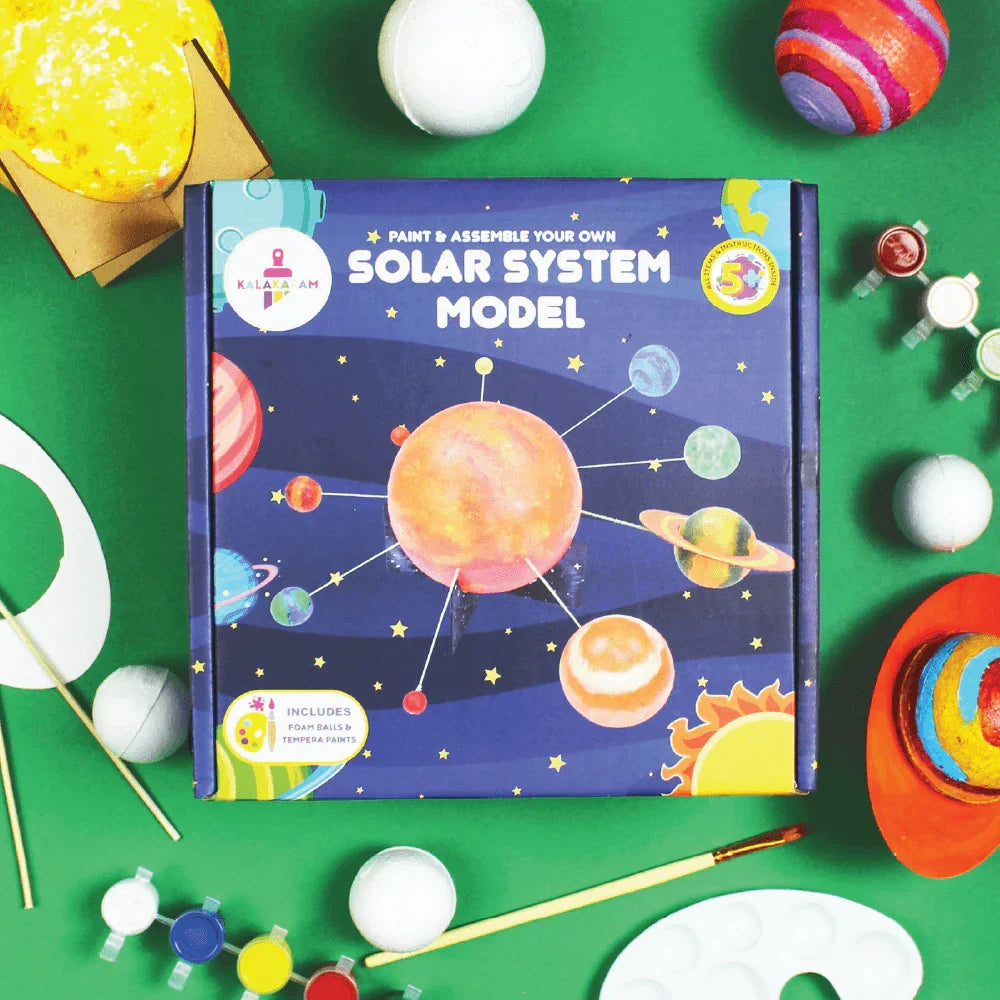 Kalakaram Solar System Model Kit | Educational Project Activity Craft