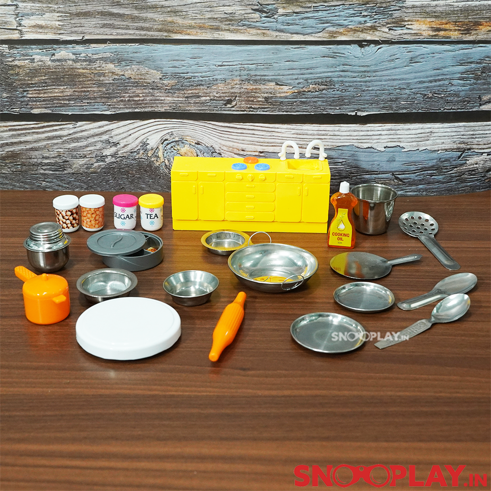 Sweet Kitchen Set For Kids Pretend Playset (3-5 Years)