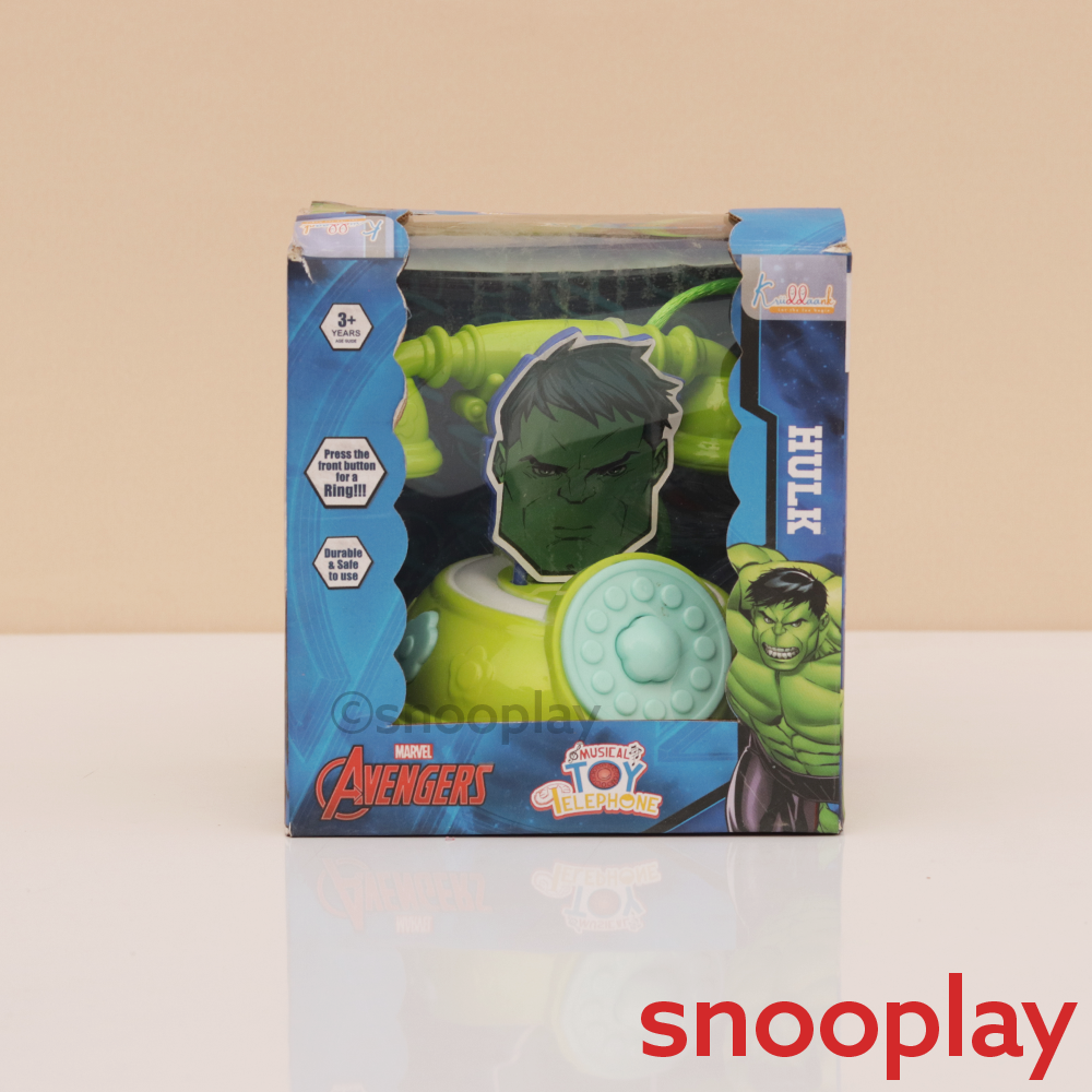 Original Licensed Character Musical Toy Telephone (2-4 Years)