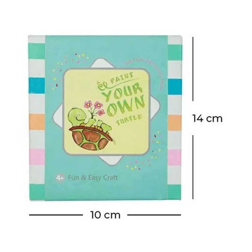 Craftopedia DIY Turtle Planter Art Kit - Paint & Decorate Your Own Planter (4-8 Years)