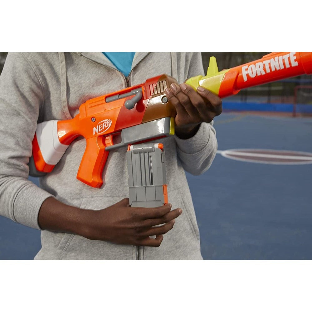 Original Nerf Fortnite HR Dart Blaster with 6 Darts (8-12 Years)