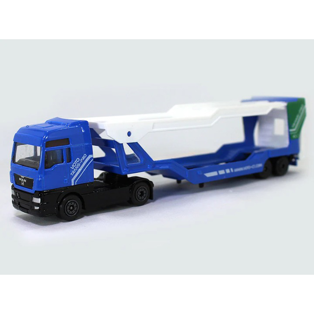 Majorette Licensed MAN TGX XXL Transporter Toy Truck - Blue (7 Years till Grown Ups)