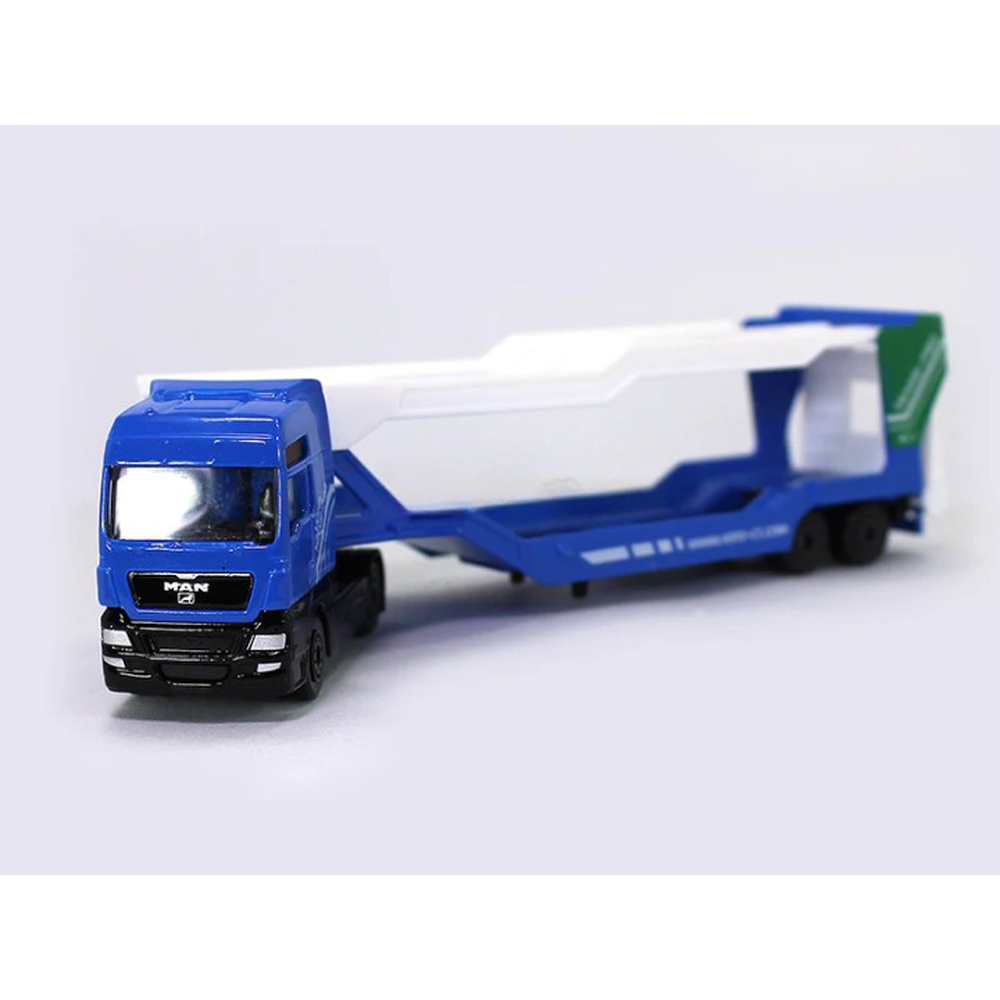 Majorette Licensed MAN TGX XXL Transporter Toy Truck - Blue (7 Years till Grown Ups)