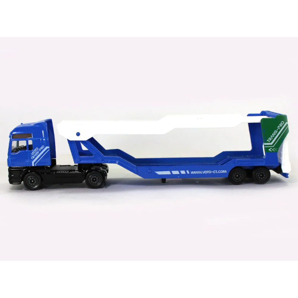 Majorette Licensed MAN TGX XXL Transporter Toy Truck - Blue (7 Years till Grown Ups)