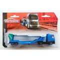 Majorette Licensed MAN TGX XXL Transporter Toy Truck - Blue (7 Years till Grown Ups)